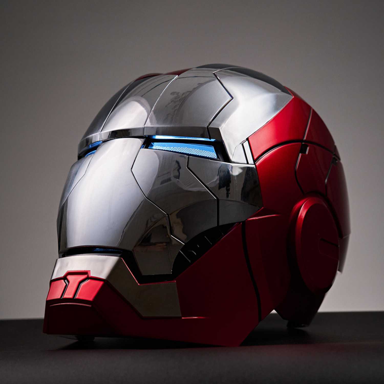 US Ship | Autoking Iron Man Helmet MK5 1/1 Voice-controlled Mask Transform Cosplay Prop