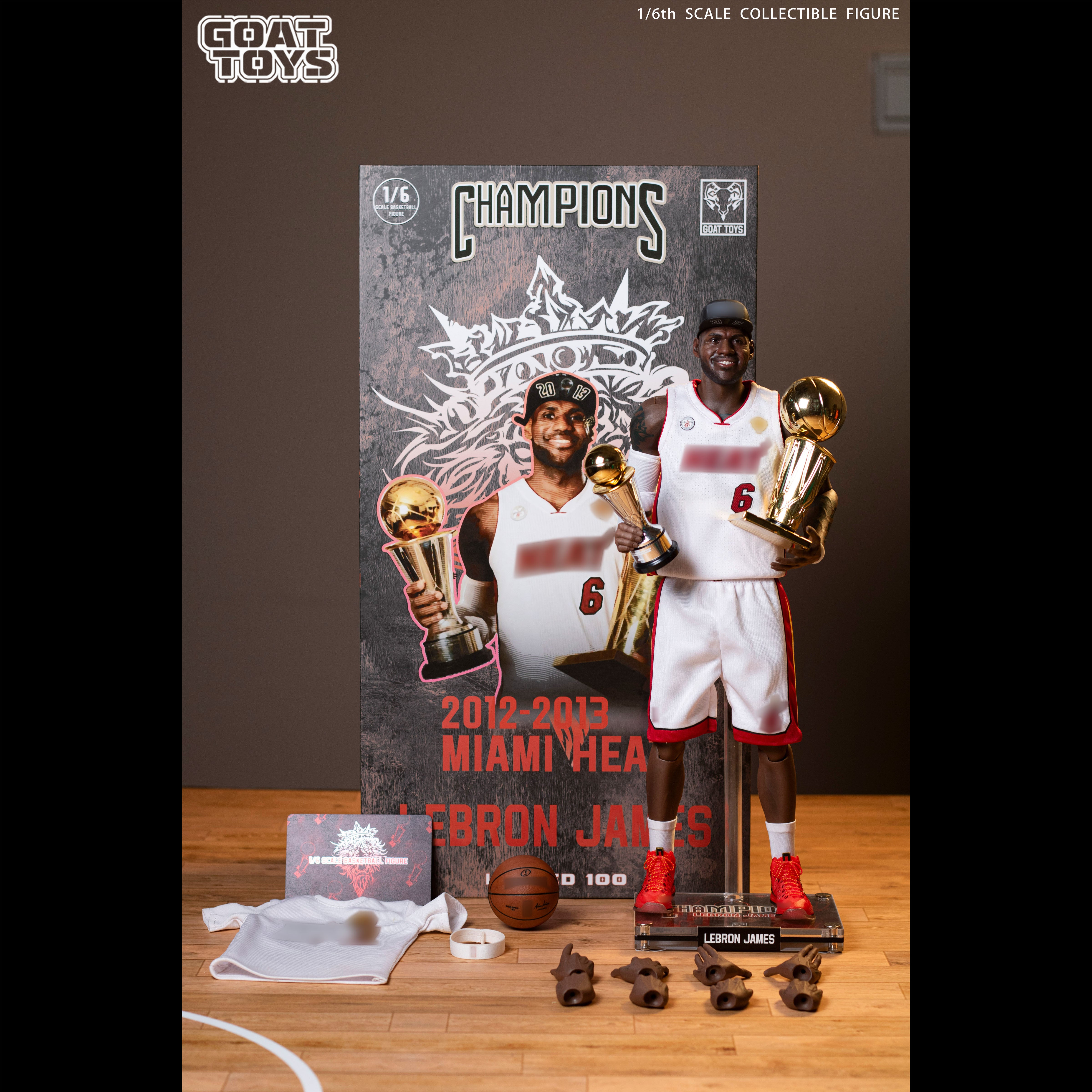 Goat Studio 1/6 James 2013 Year Heat Championship Set