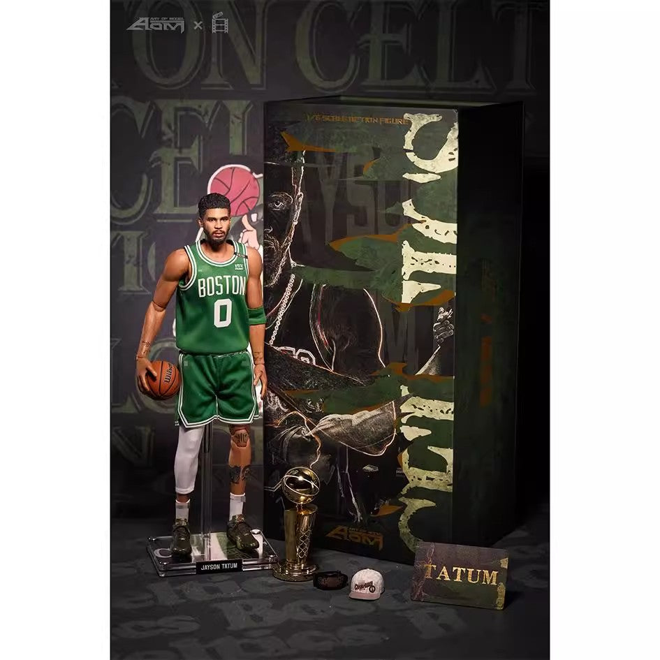 Aom 1/6 Twin Stars Boston Celtics Jayson Tatum | Jaylen Brown Championship Collection action figure