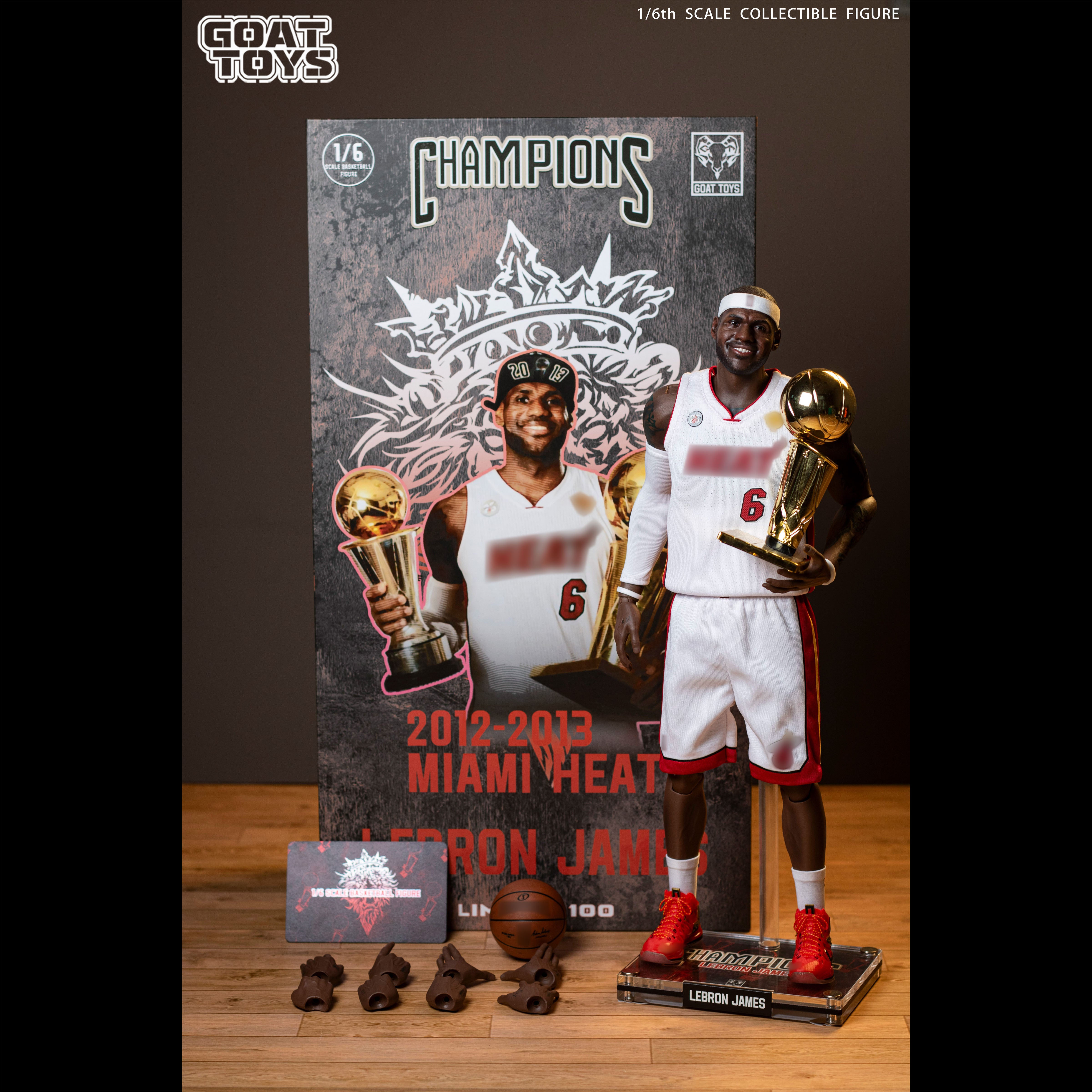 Goat Studio 1/6 James 2013 Year Heat Championship Set