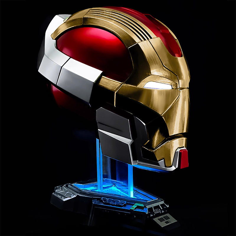 English version | New Iron Man Mark 17 Helmet Jarvis Voice