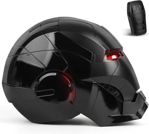 ironman helmet black MK5 1:1 Cosplay Mask Electronic Open/Close Voice Control for Adult Superhero Movie Role-Playing Helmet Touch Sensor