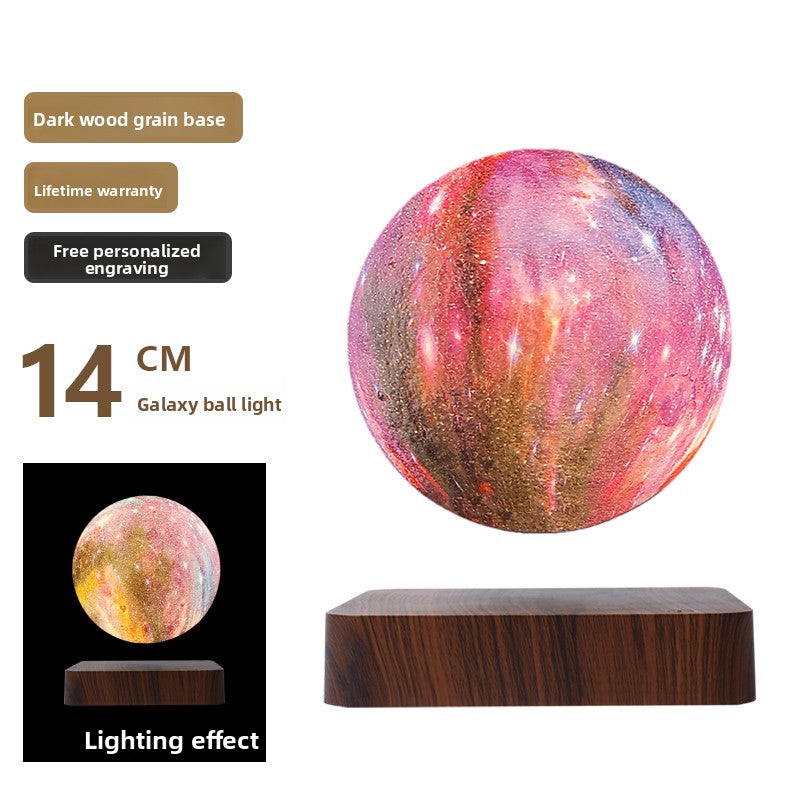 Levitating Display Galaxy Moon Light | Bedroom Ambient Planet Light | Office Ornament | Birthday Gift for Girlfriend
