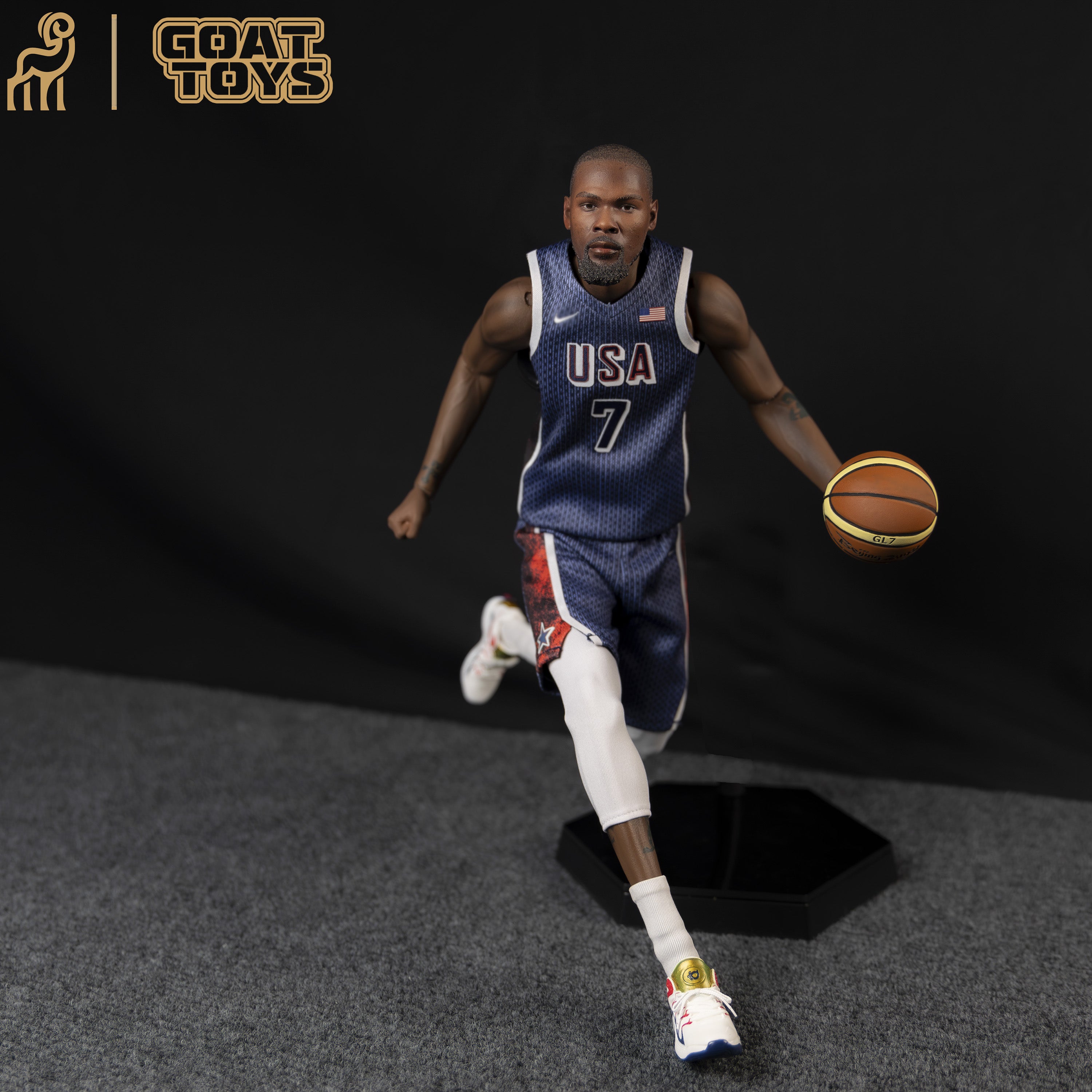 goat toys | wax figure-level star | 1/6 Durant Olympic Games Action Figure