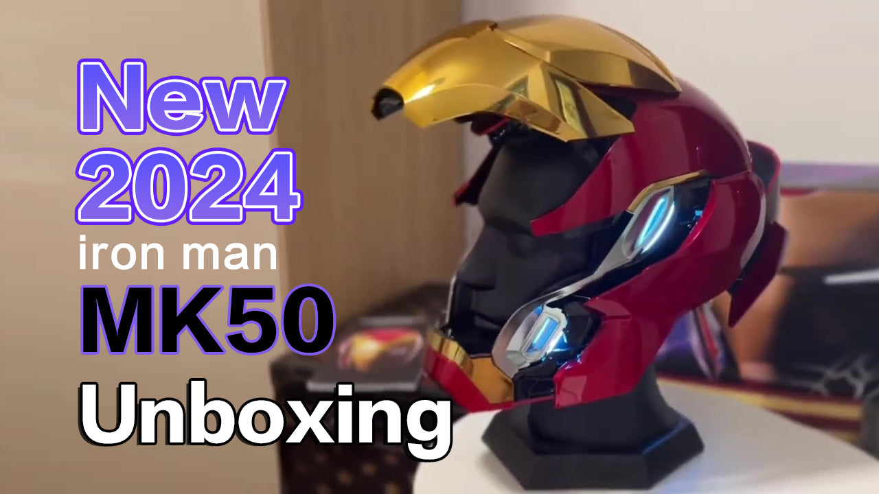 Mechahead | MK50 Wearable Collectible Helmet | English Voice Control | 1: 1 realistic Real Person Wearable toys